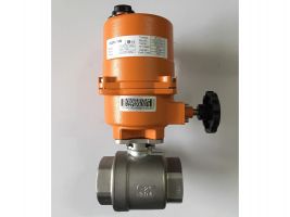 Van bi inox 2PC đóng mở điện FLOWINN