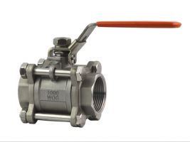 Van bi 3pc inox nối ren