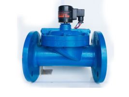 Van điện từ gang mặt bích