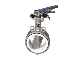 VAN BƯỚM INOX 304 TAY GẠT