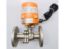 Van bi gang mặt Bích đóng mở điện FLOWINN : jis10k , PN16 , ansi 150