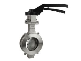 Van bướm inox tay gạt JAKI 121W