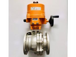 Van bi inox mặt Bích điều khiển điện FLOWINN : PN16